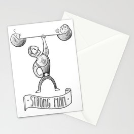 Strong Dad Stationery Cards