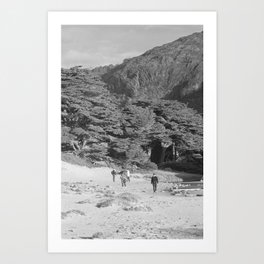 Big Sur California | Film Photography | Black and White Art Print