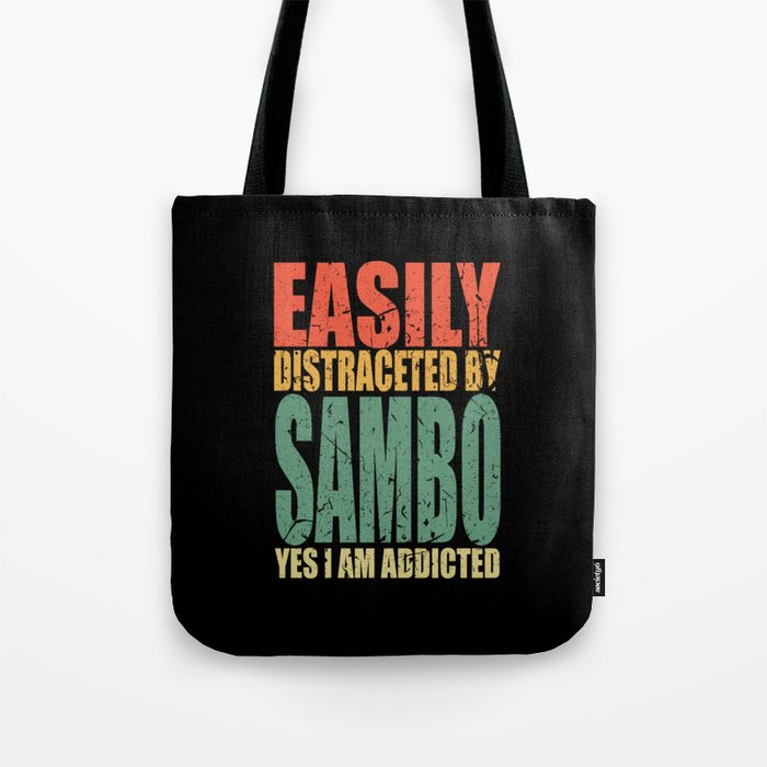 Sambo Saying funny Tote Bag