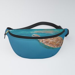 Turtle Swimming  Fanny Pack