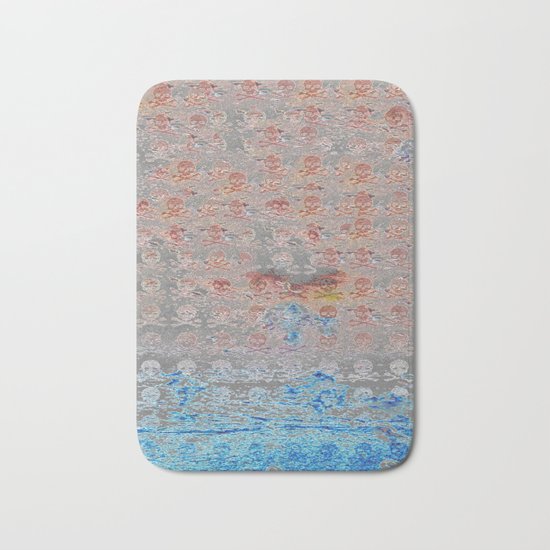 Dead Frost Skulls (Lighter) Bath Mat