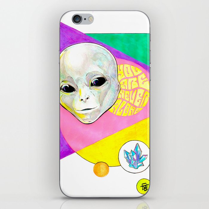 You Are Never Alone iPhone Skin