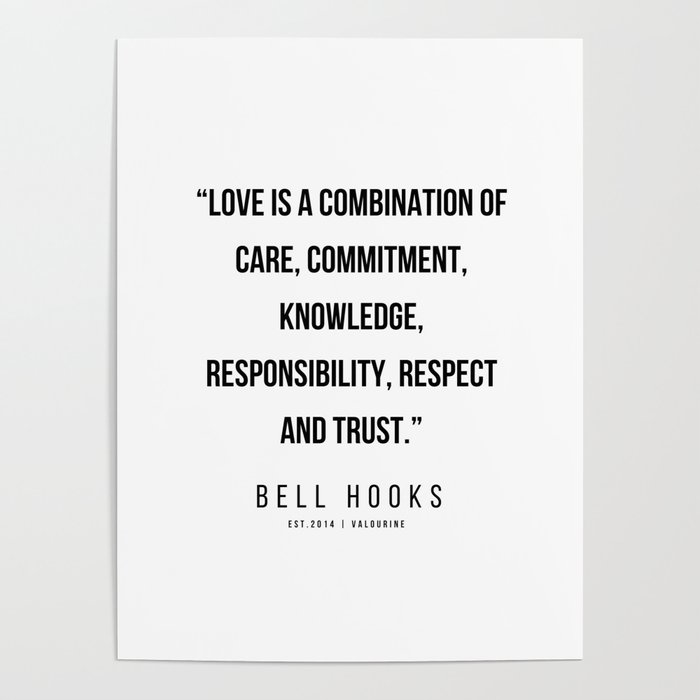 4 Bell Hooks Bell Hooks Quotes 200611 Poster By Quotes And Sayings Society6