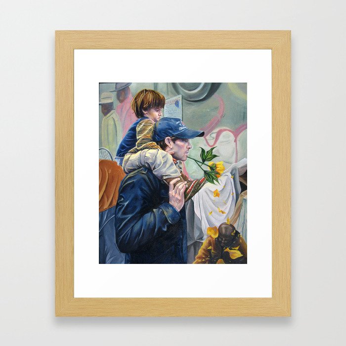 Someone to Teach Me To Care Framed Art Print