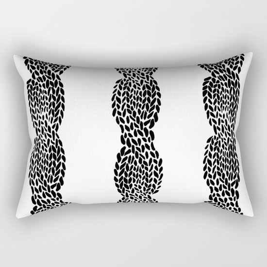 Cable 3 Rectangular Pillow