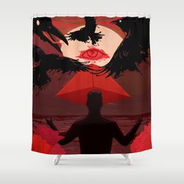 The Angels Cried Out Shower Curtain