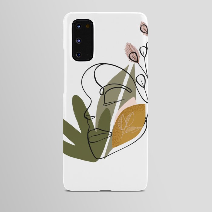 Lady plant Android Case