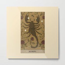 Scorpio Metal Print