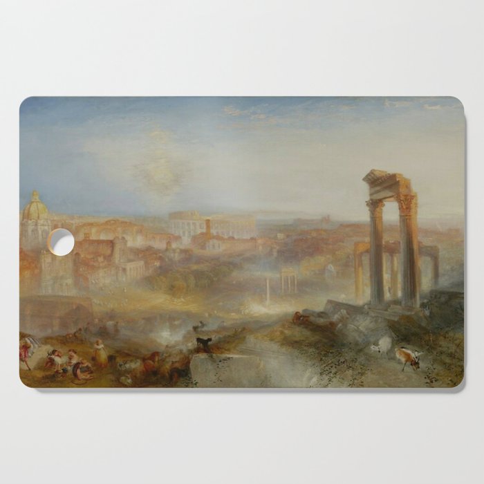 Joseph Mallord William Turner Modern Rome – Campo Vaccino Cutting Board