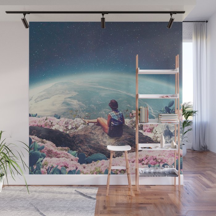 My World Blossomed when I Loved You Wall Mural