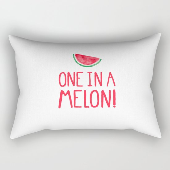 One In A Melon! Rectangular Pillow