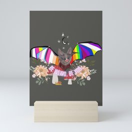 Bat LGBTQ PRIDE Mini Art Print