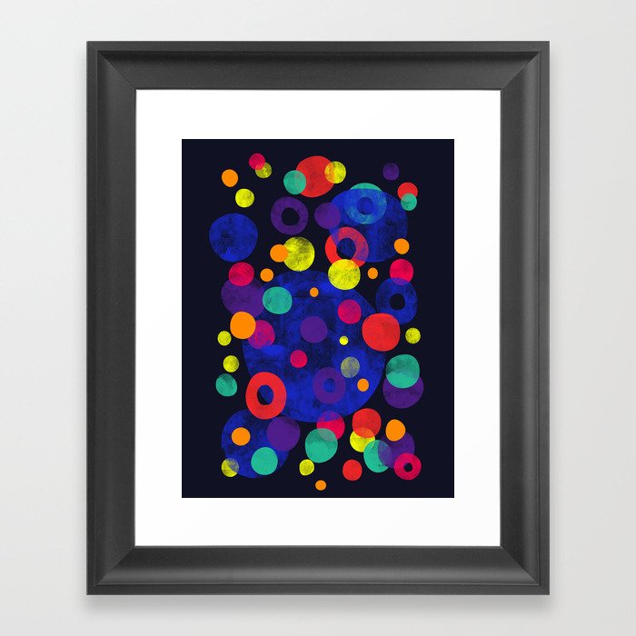 Dots Framed Art Print