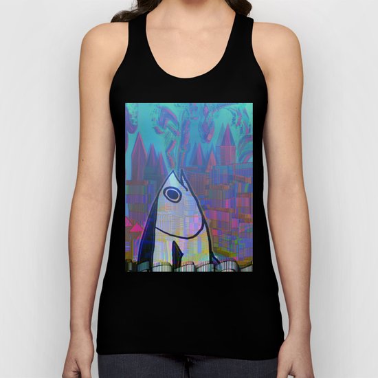 Tuna in Atlantis 31-07-16 Unisex Tank Top