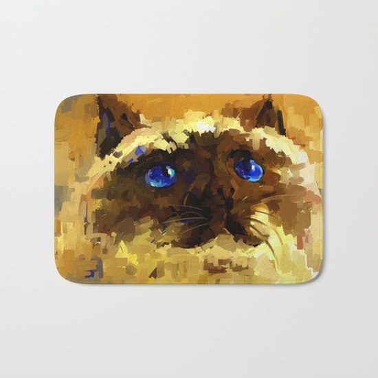 Himalaya cat Bath Mat