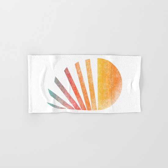 Raising sun (rainbow-ed) Hand & Bath Towel