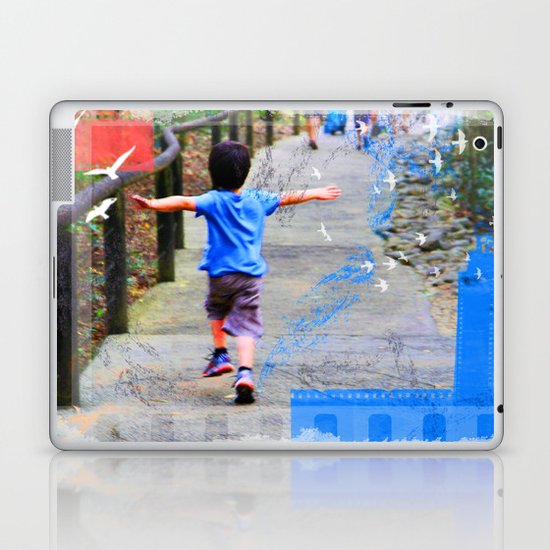learning to fly 02 Laptop & iPad Skin