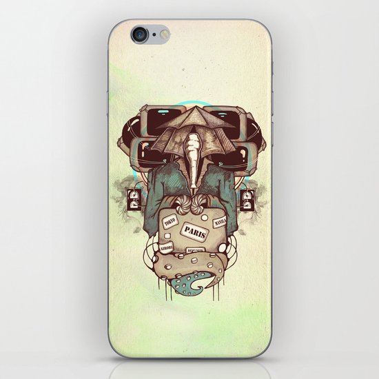 Transcendental Tourist iPhone & iPod Skin