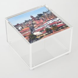 Mexico Photography - Beautiful Town In Mexico Acrylic Box