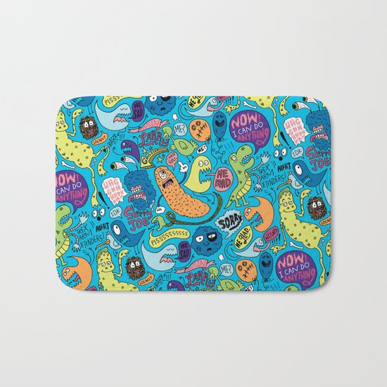Gettin' Loose Pattern Bath Mat