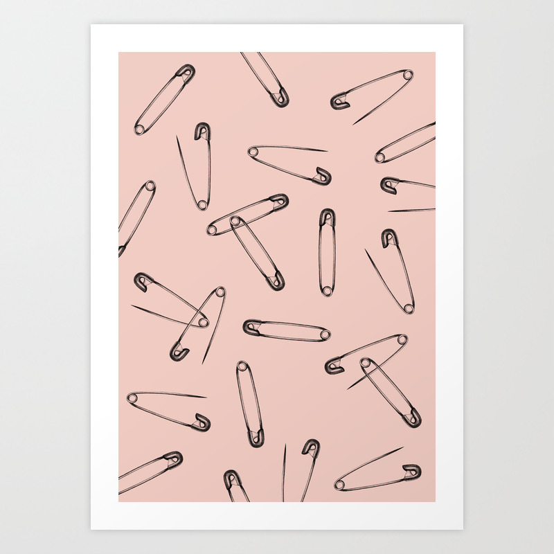 safety pin art
