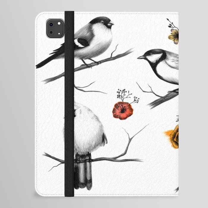 BIRDS & FLOWERS iPad Folio Case