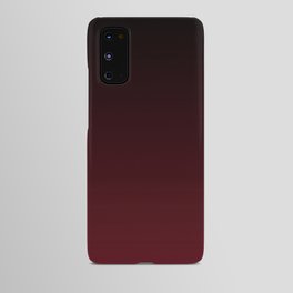 Cranberry and Black Gradient Android Case