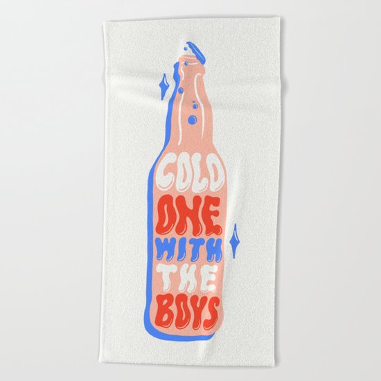COLD ONE Beach Towel