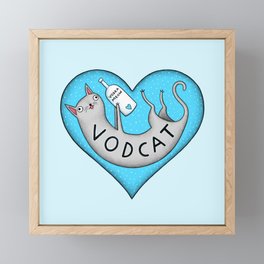 Vodcat Framed Mini Art Print