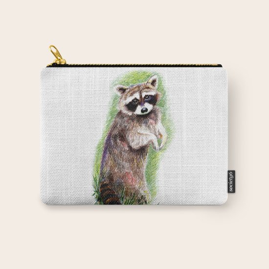 Raccoon Carry-All Pouch