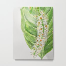 Springtime Metal Print | Watercolor, Flowerpower, Ecoconscious, Painting, Flower, Garden, Floral, Still Life, Vibrantcolors, Spring 