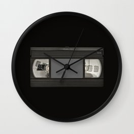 Retro 80's objects - Videotape Wall Clock