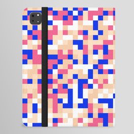 Abstract Multicolor Halftone Background.  iPad Folio Case