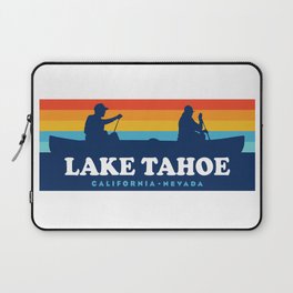 Lake Tahoe California Nevada Canoe Laptop Sleeve