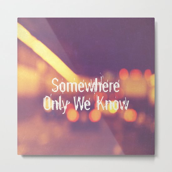 Somewhere II Metal Print