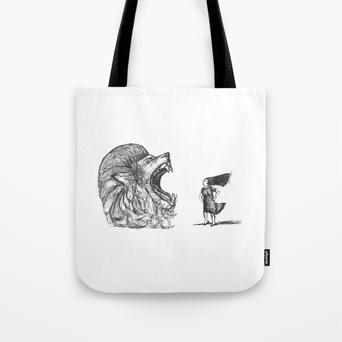 Be Louder Than Your Lions Tote Bag