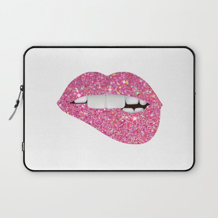 Glitter top laptop sleeve