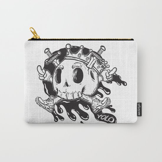 Yolo Skull Carry-All Pouch