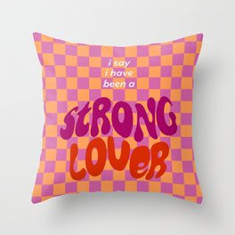 Strong Lover Throw Pillow