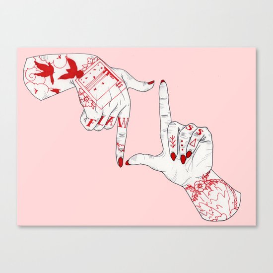 Flawless Canvas Print