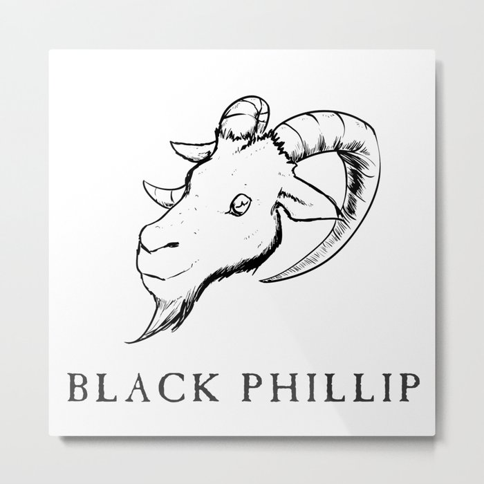 Black Philip III Metal Print