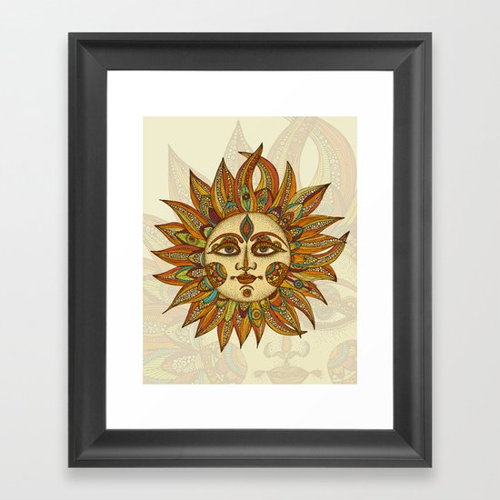 Helios Framed Art Print