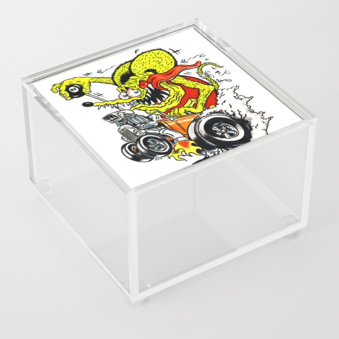 Ed Roth Rat Fink Racing Team Acrylic Box
