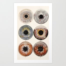 optometry art prints for