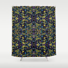 confusion abstract  Shower Curtain
