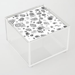 Gray Scale Snog Party Acrylic Box