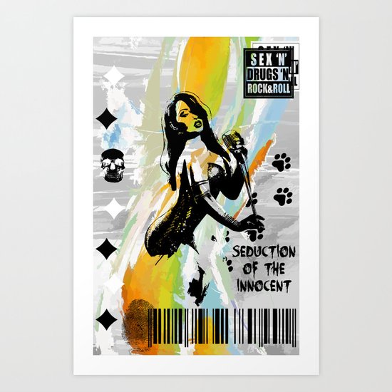 The Power Trip Art Print