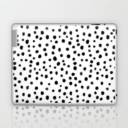 Modern Polka Dot Hand Painted Pattern Laptop Skin