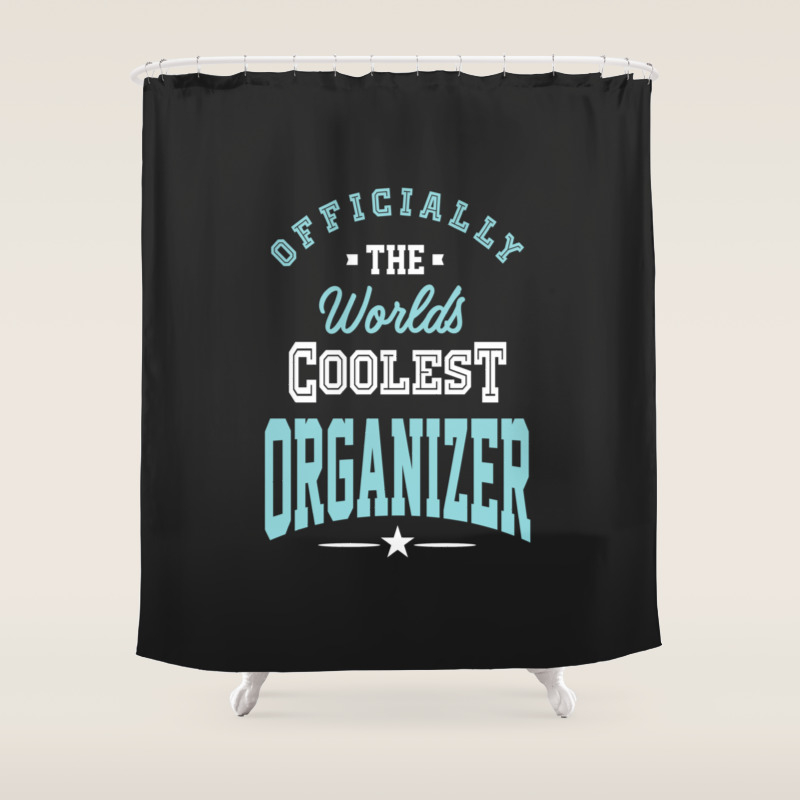 Coolest Organizer Shower Curtain By Cidolopez Society6