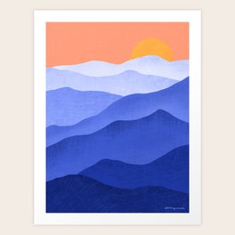Blueridge Mountains Art Prints For Any Decor Style Society6